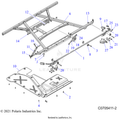 BODY: BOX MOUNTING - 2022 POLARIS RANGER 1000 PREMIUM EPS FULL SIZE