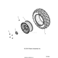 WHEELS: FRONT - 2020 POLARIS GENERAL 1000 PREMIUM