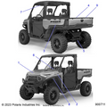 BODY: DECALS - 2024 POLARIS RANGER XD 1500 PREMIUM
