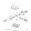 DRIVE TRAIN: FRONT GEARCASE INTERNALS - 2026 POLARIS RANGER 500