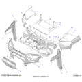 BODY: HOOD & FRONT FASCIA - 2024 POLARIS RANGER 1000 XP NORTHSTAR ULTIMATE