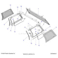 BODY: REAR WINDOW AND REAR CAB PANEL MOUNTING - 2024 POLARIS XPEDITION ADV NORTHSTAR