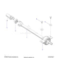 DRIVE TRAIN: MID PROP SHAFT - 2026 POLARIS GENERAL XP 4 1000 ULTIMATE