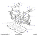 CHASSIS: MAIN FRAME AND SKID PLATES - 2024 POLARIS XPEDITION XP5 NORTHSTAR