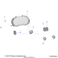 ELECTRICAL: DASH INSTRUMENTS - 2020 POLARIS RANGER XP 1000 EPS