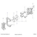 BRAKES: REAR CALIPER - 2025 POLARIS GENERAL XP 4 1000 PREMIUM
