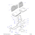 BODY: SEAT & SLIDER - 2023 POLARIS RANGER CREW XP 1000 NORTHSTAR