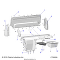 BODY: REAR CLOSEOFF & FENDERS - 2019 POLARIS RANGER XP 1000 EPS HIGH LIFTER