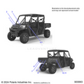 BODY: DECALS GRAPHIC - 2025 POLARIS RANGER 1000 XP CREW TEXAS EDITION