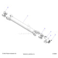 DRIVE TRAIN: REAR PROP SHAFT - 2026 POLARIS RANGER XD 1500 NORTHSTAR CREW