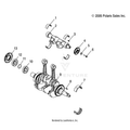 ENGINE: CRANKSHAFT - 2016 POLARIS RANGER 800 6X6