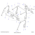CHASSIS: CAB FRAME - 2025 POLARIS RANGER 570 CREW FULL SIZE