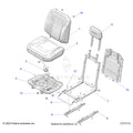 BODY: SEAT DRIVER - 2025 POLARIS RANGER XD 1500 NORTHSTAR ULTIMATE