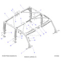 CHASSIS: CAB FRAME - 2026 POLARIS RANGER XD 1500 NORTHSTAR MOUNTAINEER EDITION CREW