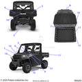 BODY: DECALS - 2021 POLARIS RANGER XP 1000 NORTHSTAR TRAIL BOSS EVAP
