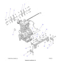 ENGINE: TRANSMISSION MOUNTING & LONG BLOCK - 2025 POLARIS RANGER 570 PREMIUM