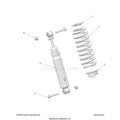 SUSPENSION: REAR SHOCK & SPRING - 2026 POLARIS RANGER 500
