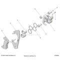 BRAKES: FRONT CALIPER - 2025 POLARIS GENERAL 1000 SPORT