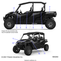 BODY: DECALS - 2021 POLARIS GENERAL XP 4 DELUXE RIDE COMMAND