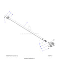 DRIVE TRAIN: REAR PROP SHAFT - 2023 POLARIS RANGER 570 CREW