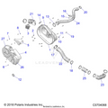 DRIVE TRAIN: CLUTCH COVER AND DUCTING - 2022 POLARIS GENERAL XP 4 1000 TRAILHEAD LE