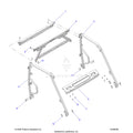 CHASSIS: CAB FRAME - 2026 POLARIS RANGER 500