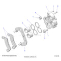 BRAKES: FRONT CALIPER - 2025 POLARIS RANGER 570 CREW FULL SIZE