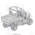 BODY: DECALS COMMON - 2019 POLARIS RANGER XP 1000 NORTHSTAR FACTORY CHOICE
