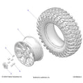 WHEELS: REAR - 2024 POLARIS XPEDITION ADV NORTHSTAR