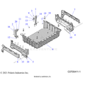 BODY: BOX - 2022 POLARIS RANGER CREW XP 1000 EPS TEXAS EDITION CA
