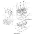 ENGINE: CYLINDER & HEAD - 2015 POLARIS RANGER 900 XP