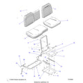BODY: SEAT & SLIDER - 2023 POLARIS RANGER EV FULL SIZE ULTIMATE
