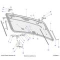 BODY: FRONT WINDOW ASM. - 2025 POLARIS XPEDITION XP5 NORTHSTAR