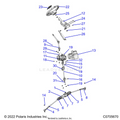 STEERING: STEERING ASM. - 2022 POLARIS GENERAL XP 4 1000 TRAILHEAD LE