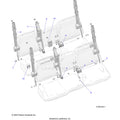BODY: SEAT BELT MOUNTING - 2025 POLARIS RANGER 1000 XP CREW PREMIUM