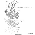 CHASSIS: MAIN FRAME & SKID PLATES - 2020 POLARIS RANGER CREW XP 1000 EPS