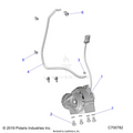 DRIVE TRAIN: FRONT GEARCASE MOUNTING - 2020 POLARIS RANGER XP 1000 NORTHSTAR ULTIMATE