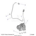 DRIVE TRAIN: FRONT GEARCASE MOUNTING - 2022 POLARIS RANGER 570
