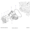 ENGINE: COVERS ALTERNATOR AND COMPRESSOR - 2024 POLARIS XPEDITION XP NORTHSTAR
