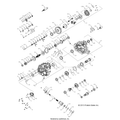 DRIVE TRAIN: MAIN GEARCASE - 2015 POLARIS RANGER CREW 570 EFI FULL SIZE