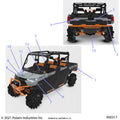 BODY: DECALS GRAPHICS - 2022 POLARIS RANGER CREW XP 1000 WATERFOWL EVAP