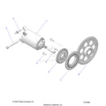 ENGINE: STARTER DRIVE - 2025 POLARIS RANGER 570