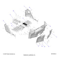 BODY: FLOOR & ROCKER BASE UNITS - 2026 POLARIS RANGER 1000