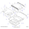 BODY: ROOF - 2024 POLARIS RANGER XD 1500 PREMIUM CREW