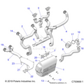 BODY: HVAC DUCTING - 2020 POLARIS RANGER CREW XP 1000 EPS NORTHSTAR RIDE COMMAND