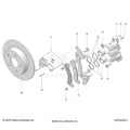 BRAKES: FRONT CALIPER - 2024 POLARIS XPEDITION XP NORTHSTAR