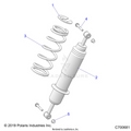 SUSPENSION: REAR SHOCK MOUNTING - 2020 POLARIS RANGER XP 1000 TEXAS EDITION