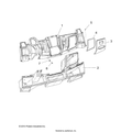 BODY: GLOVE BOX STORAGE - 2018 POLARIS RANGER CREW 1000 DIESEL