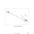 DRIVE TRAIN: REAR PROP SHAFT - 2018 POLARIS GENERAL 1000 4 EPS