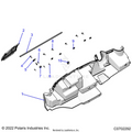BODY: GLOVE BOX STORAGE - 2023 POLARIS RANGER 570 CREW FULL SIZE